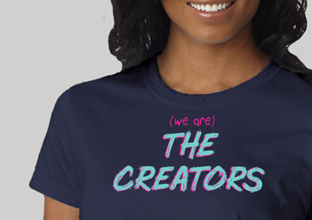 The Creators T-shirt logo design