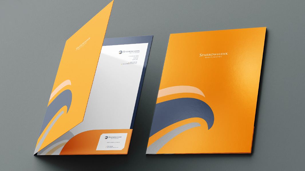 Sparrowhawk-Promotional-Folder-Design